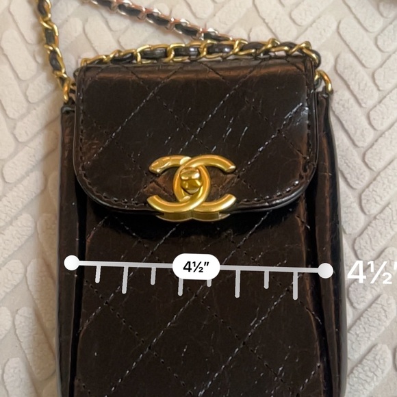 Chanel cross body bag , cones with box - Picture 4 of 6